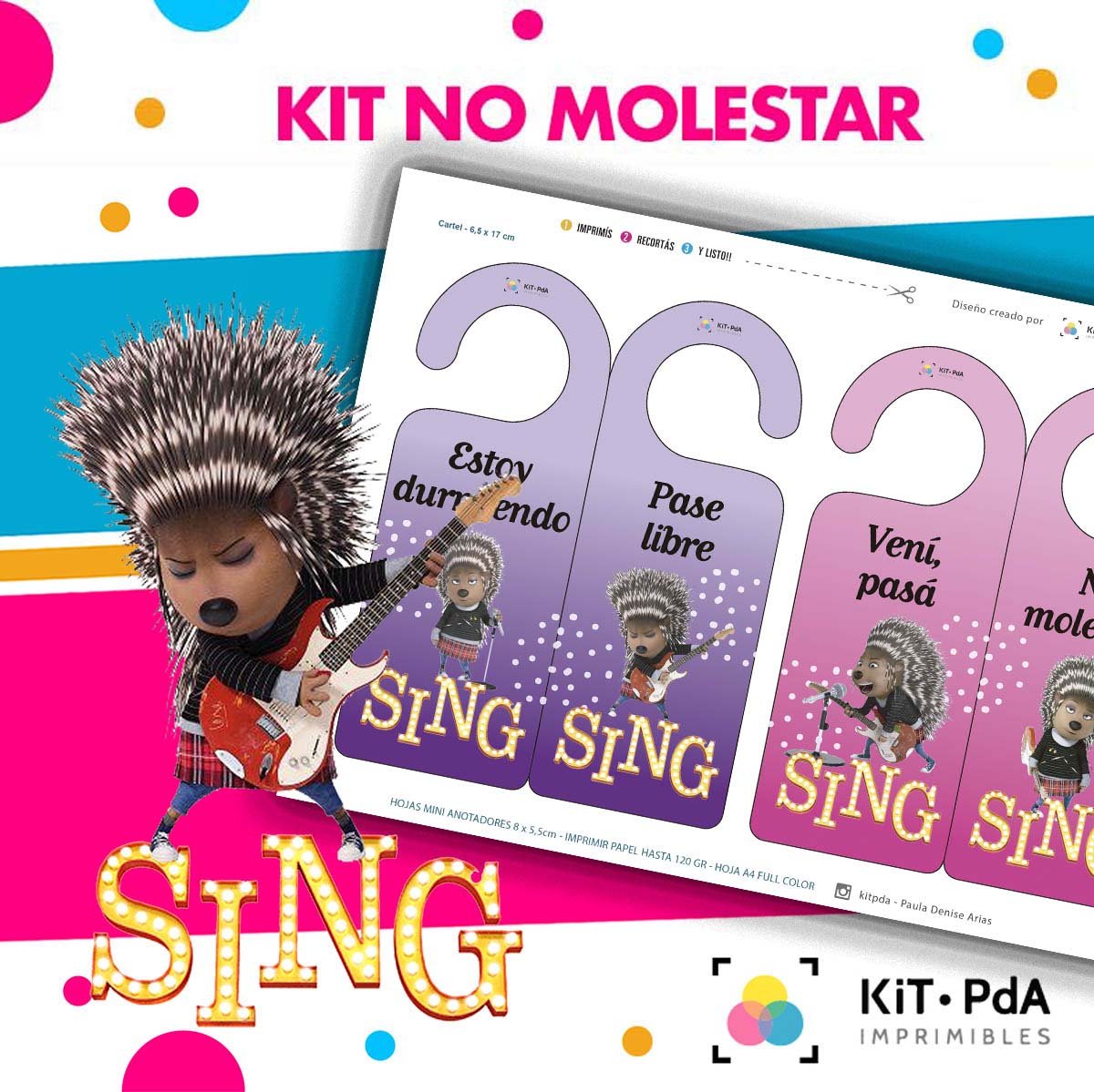 No molestar